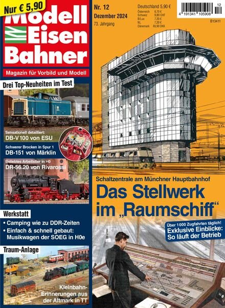 ModellEisenBahner – Dezember 2024 Cover