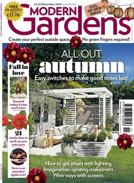 Modern Gardens – November 2024 Cover