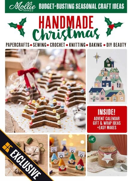 Mollie Makes Presents – Handmade Christmas 2024 Cover