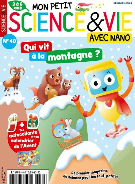 Mon Petit Science & Vie avec Nano – Decembre 2024 Cover