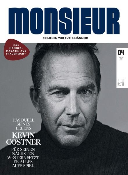Monsieur – Winter 2024 Cover