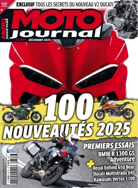 Moto Journal – Decembre 2024 Cover