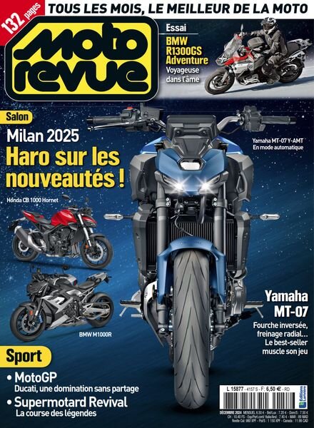 Moto Revue – Decembre 2024 Cover