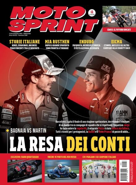 Moto Sprint – 12 Novembre 2024 Cover