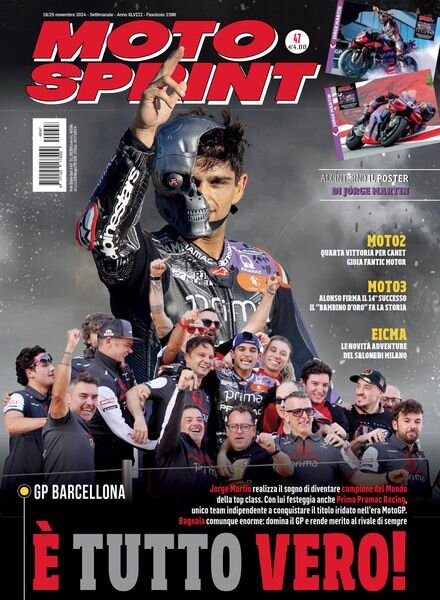 Moto Sprint – 19 Novembre 2024 Cover