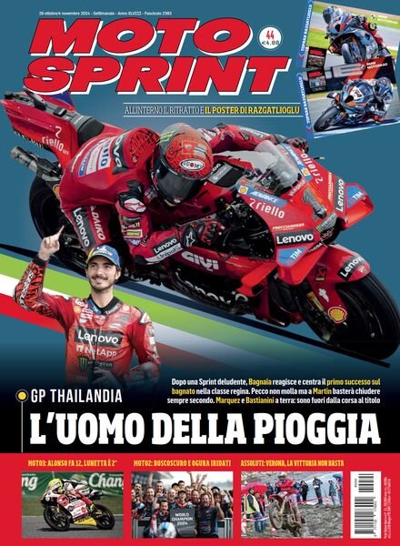 Moto Sprint – 29 Ottobre 2024 Cover