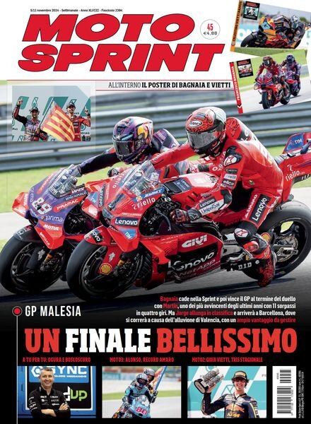 Moto Sprint – 5 Novembre 2024 Cover