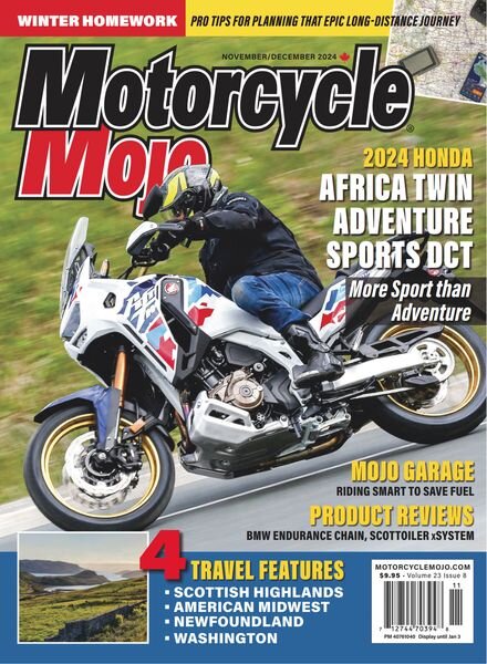 Motorcycle Mojo – November-December 2024 Cover