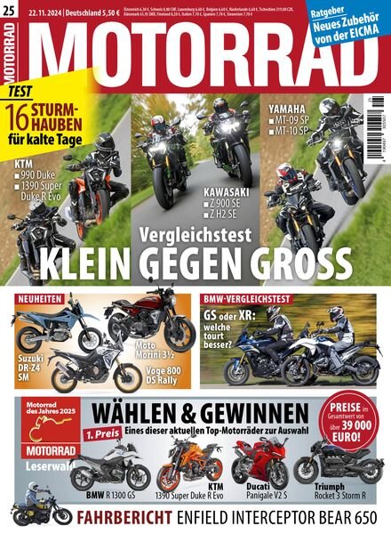Motorrad – 21 November 2024 Cover