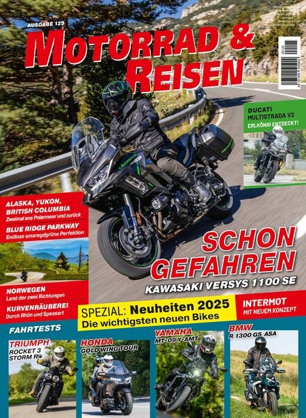 Motorrad & Reisen – Oktober 2024 Cover