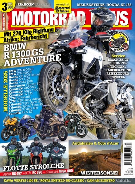Motorrad News – Dezember 2024 Cover