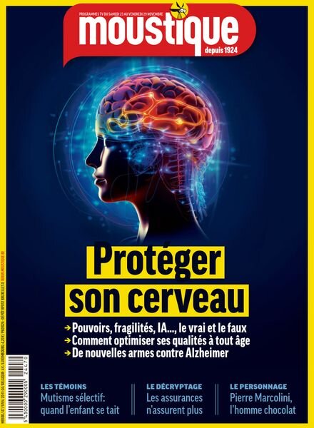 Moustique Magazine – 20 Novembre 2024 Cover