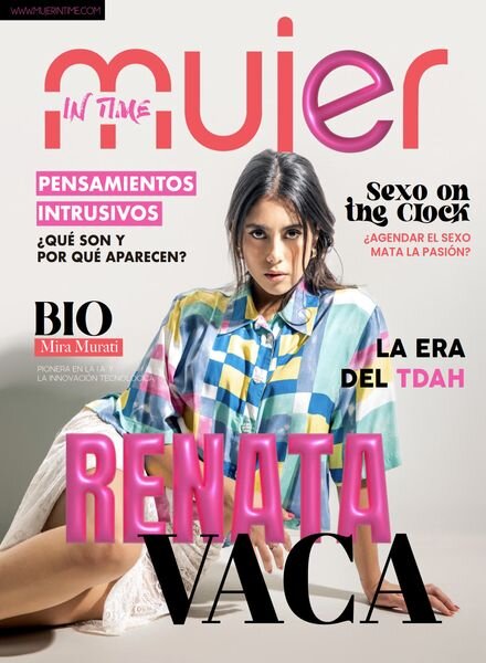 Mujer In Time – Octubre 2024 Cover