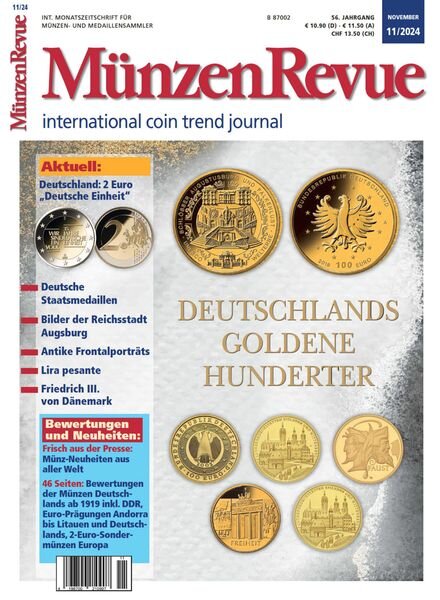 MunzenRevue – November 2024 Cover