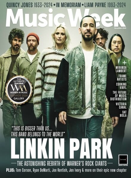 Music Week – December 2024 Cover