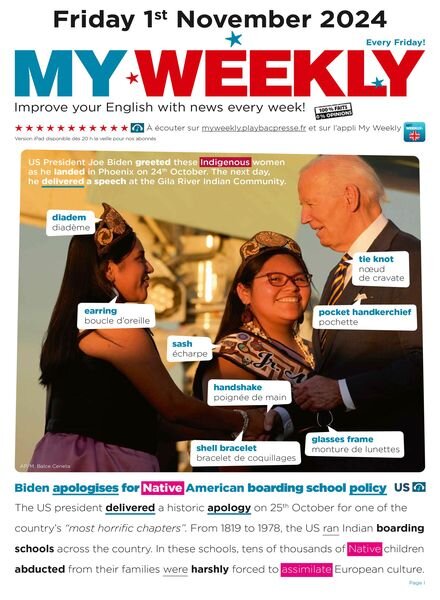 My Weekly fr – 1 Novembre 2024 Cover