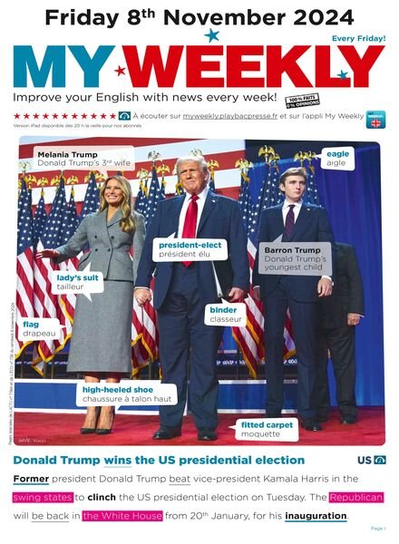 My Weekly fr – 8 Novembre 2024 Cover