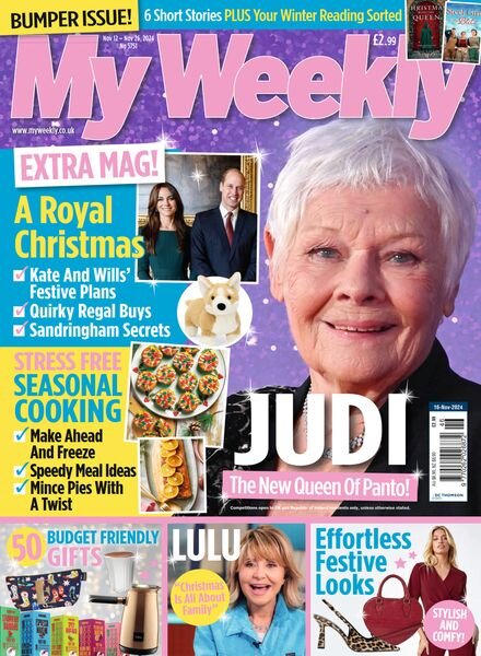 My Weekly – November 12 2024 Cover