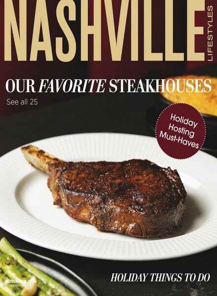 Nashville Lifestyles Magazine – November 2024 Cover