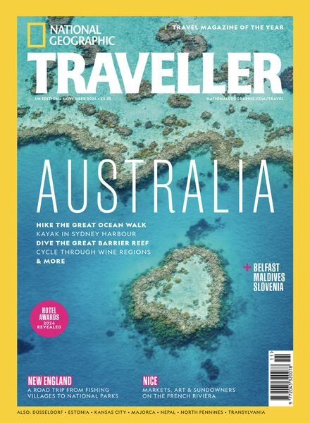 National Geographic Traveller UK – November 2024 Cover