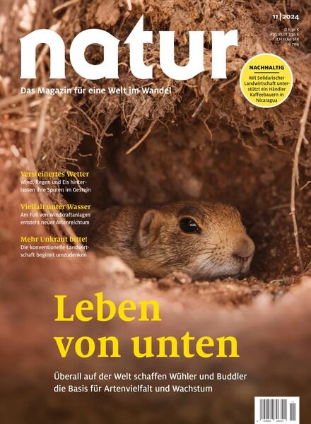 Natur – November 2024 Cover