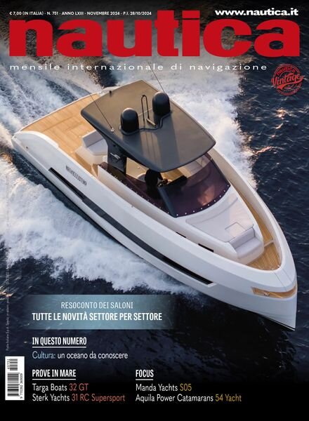 Nautica – Novembre 2024 Cover