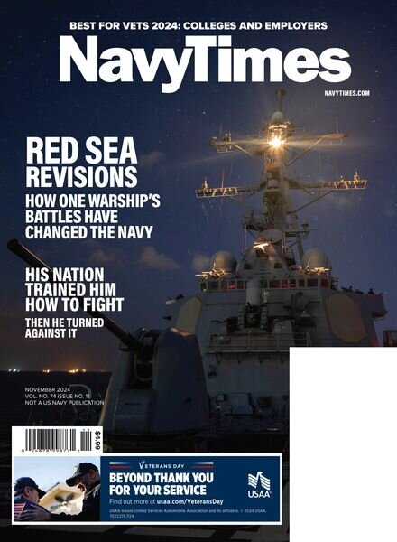 Navy Times – November 2024 Cover