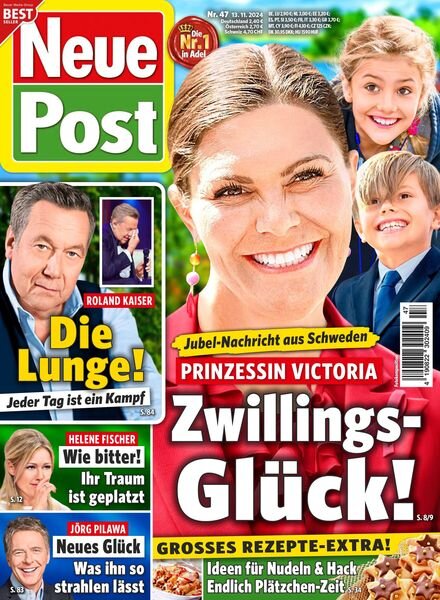 Neue Post – 13 November 2024 Cover