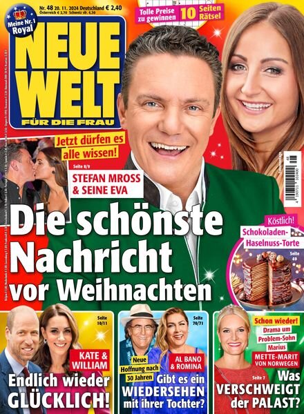 Neue Welt – 20 November 2024 Cover