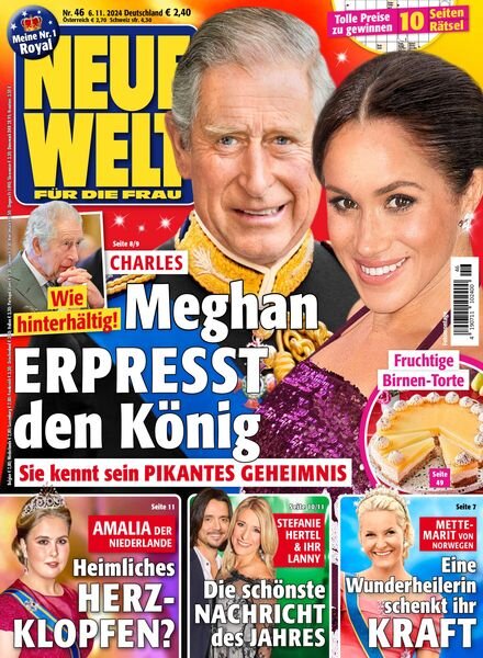 Neue Welt – 6 November 2024 Cover