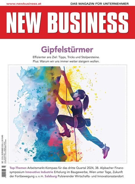 New Business Austria – Dezember 2024 Cover