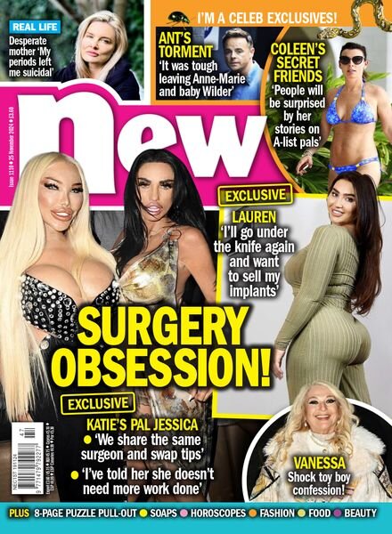 New! Magazine – 25 November 2024 Cover