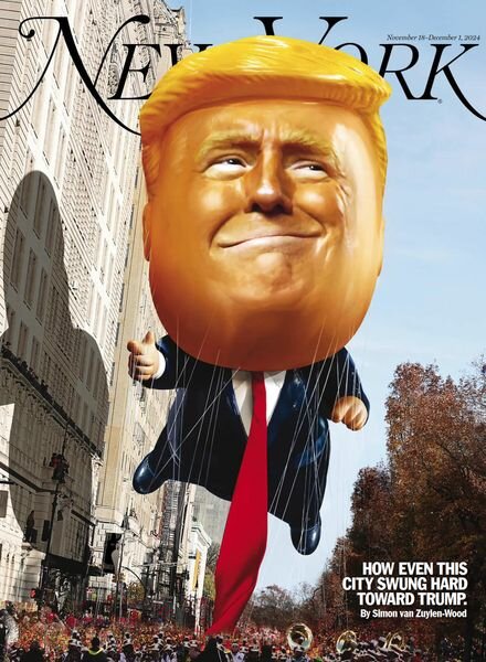 New York Magazine – 18 November 2024 Cover
