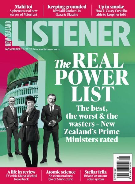 New Zealand Listener – 11 November 2024 Cover