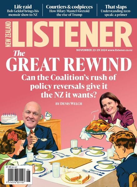 New Zealand Listener – November 23 2024 Cover