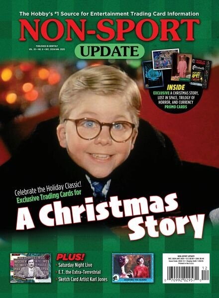Non-Sport Update – December 2024 – January 2025 Cover
