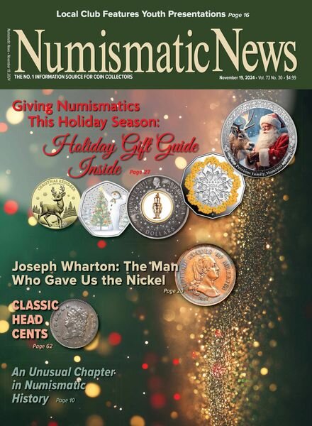Numismatic News – November 19 2024 Cover