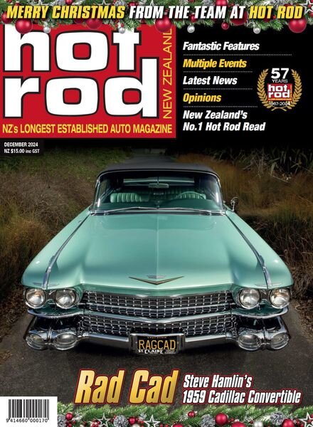 NZ Hot Rod – December 2024 Cover