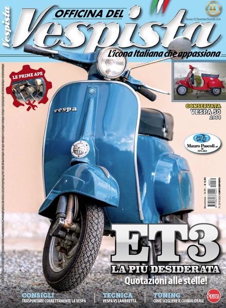 Officina del Vespista – Novembre-Dicembre 2024 Cover
