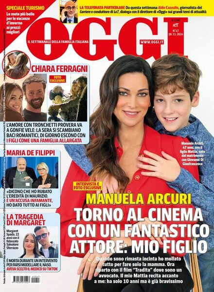 Oggi – 28 Novembre 2024 Cover