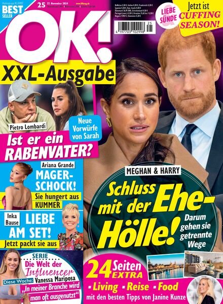 OK! Germany – 27 November 2024 Cover