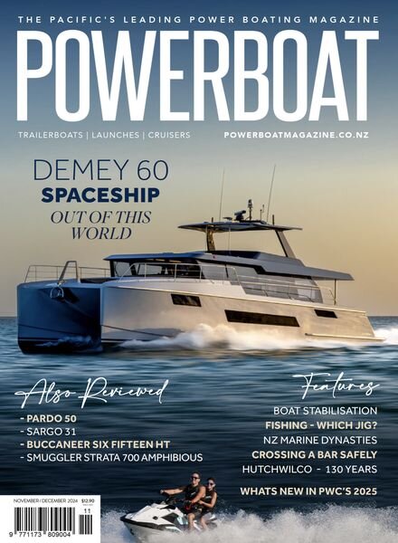 Pacific PowerBoat Magazine – November-December-2024 Cover