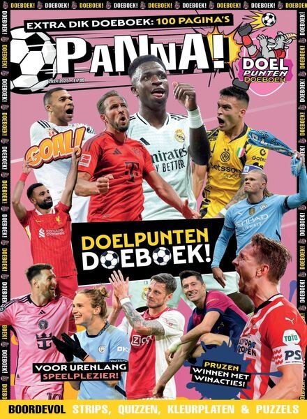 Panna! – Doelpunten Doeboek 2024-2025 Cover