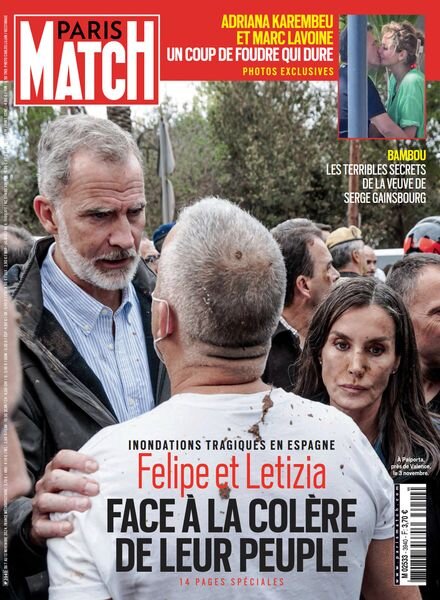 Paris Match – 7 Novembre 2024 Cover