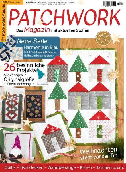 Patchwork Magazin – November 2024 Cover