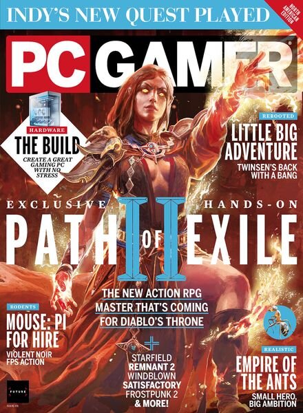 PC Gamer USA – January 2025 Cover