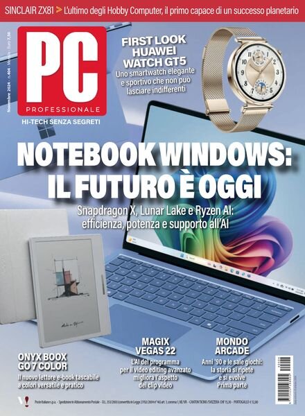 PC Professionale – Novembre 2024 Cover