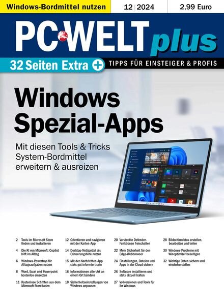 PC-Welt Plus – Dezember 2024 Cover