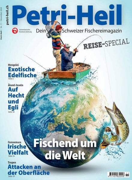 Petri-Heil – Reise-Special November 2024 Cover