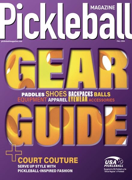 Pickleball Magazine – Gear Guide 2025 Cover